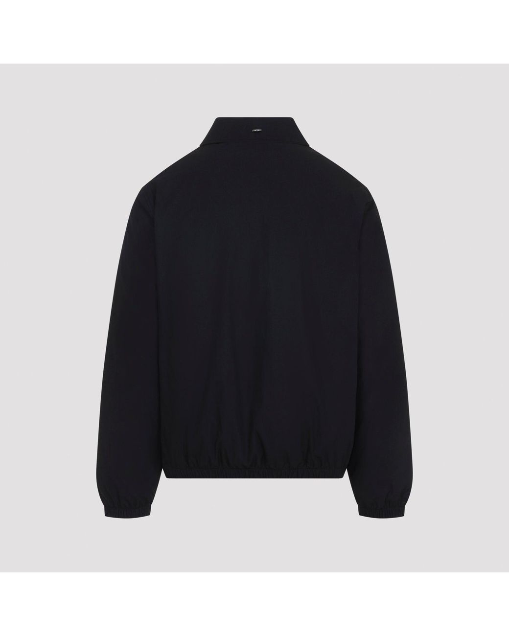 Our Legacy Black Boxy Cotton Nylon Puffer Jacket for men