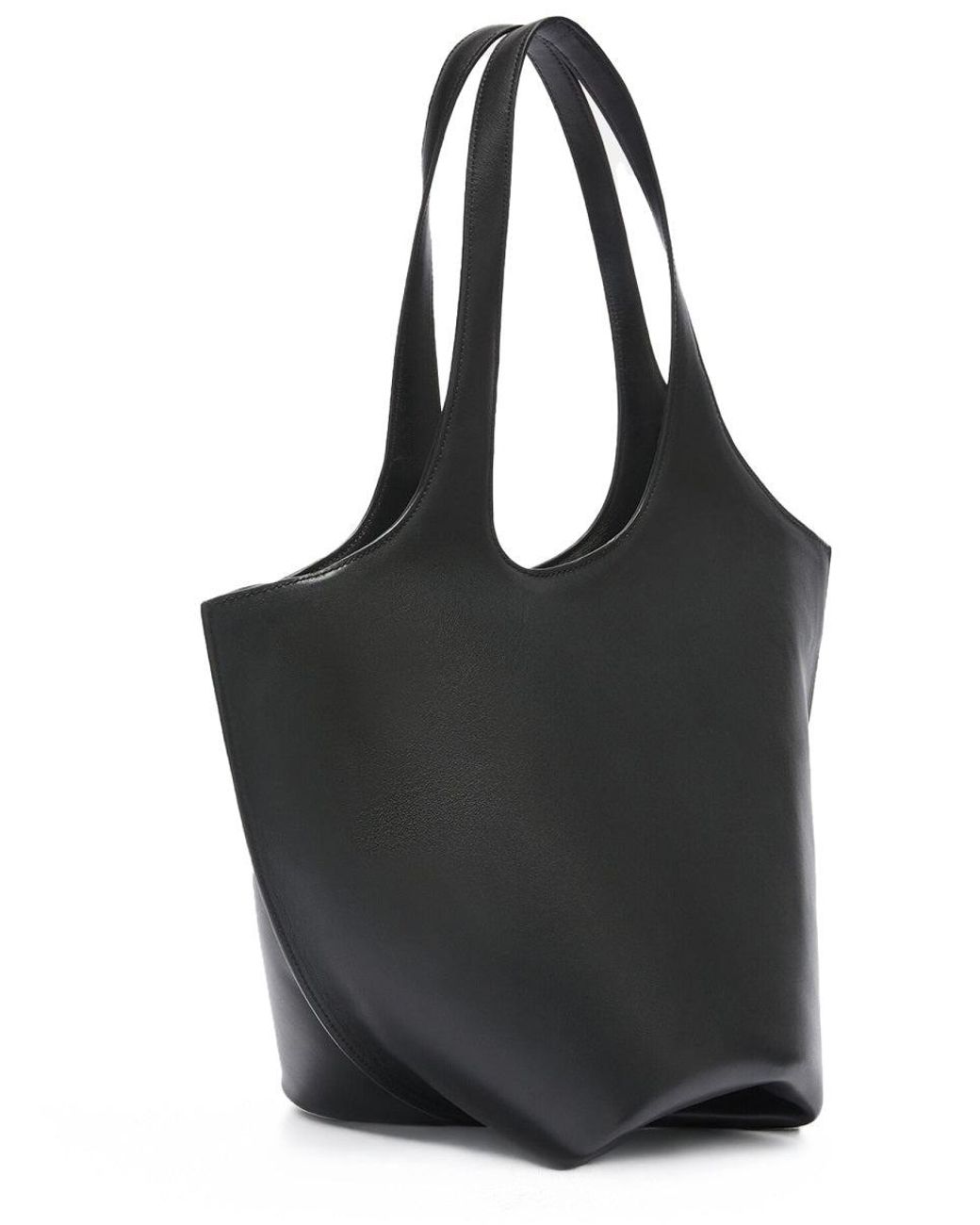 The Attico Black "The Scoop" Bag