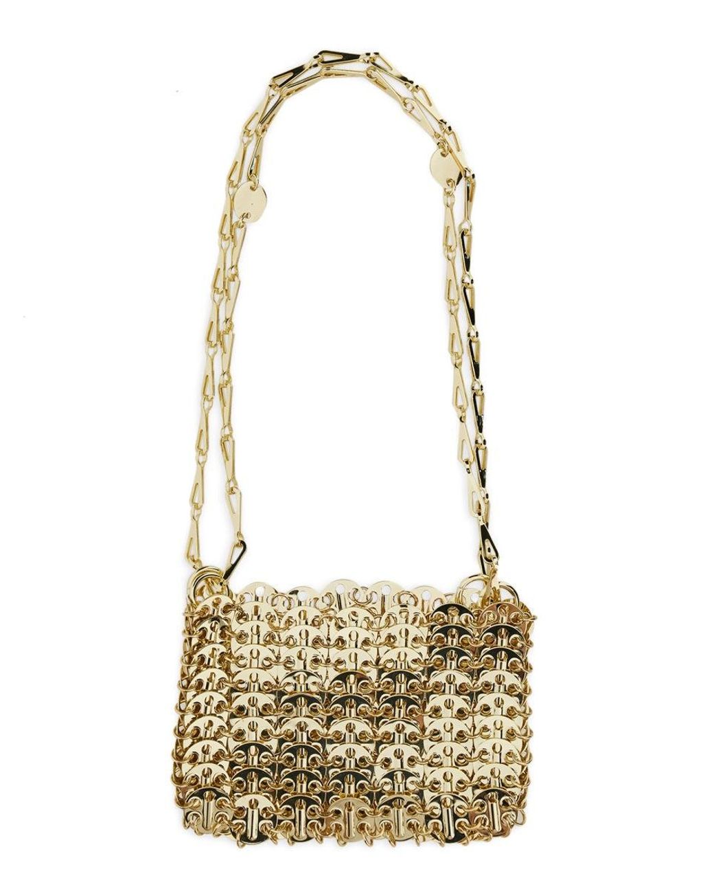 Rabanne Metallic Iconic 1969 Nano Bag