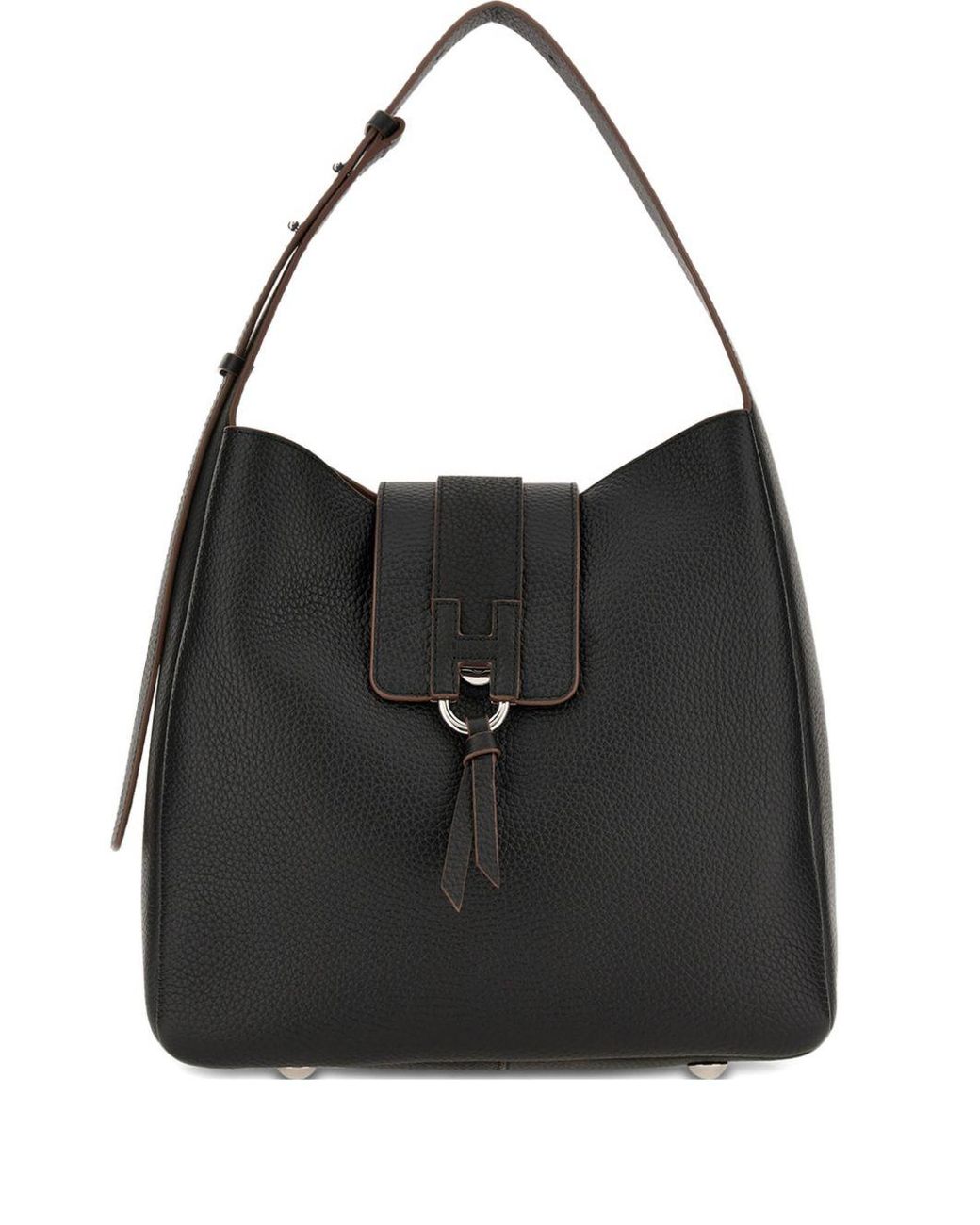 Borsa Hobo di Hogan in Black