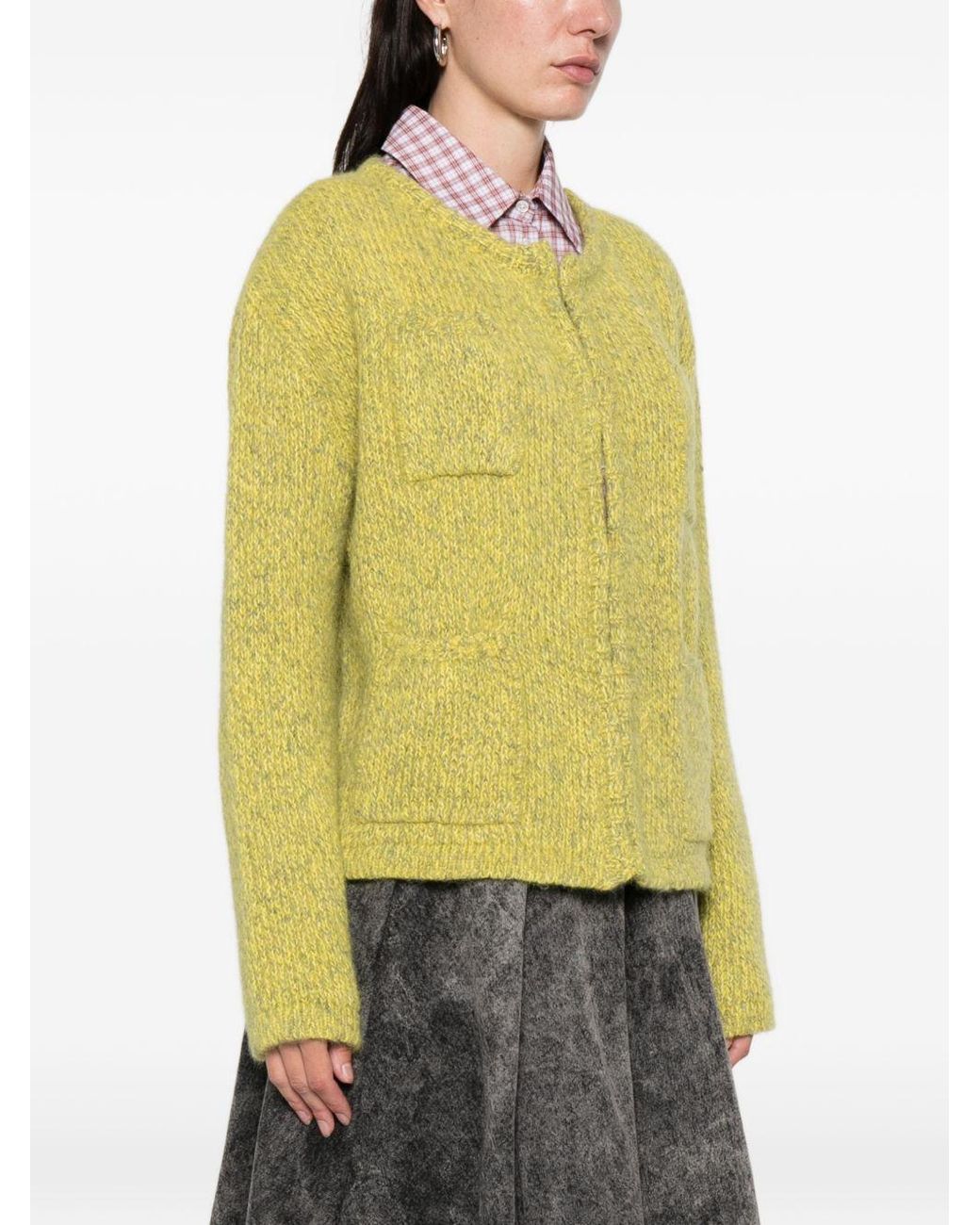 LN22 Yellow Open Front Jacket