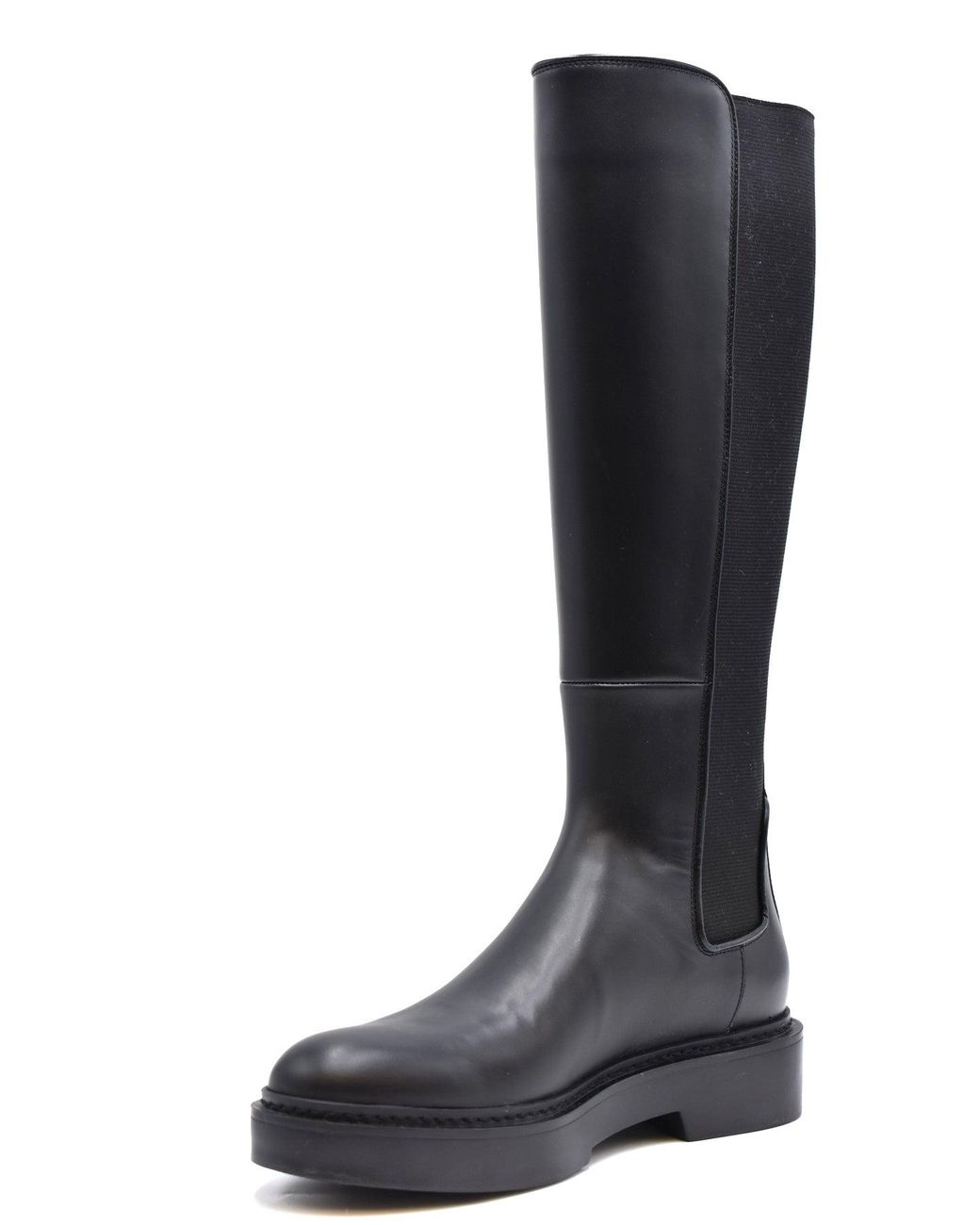Santoni Black Shoes