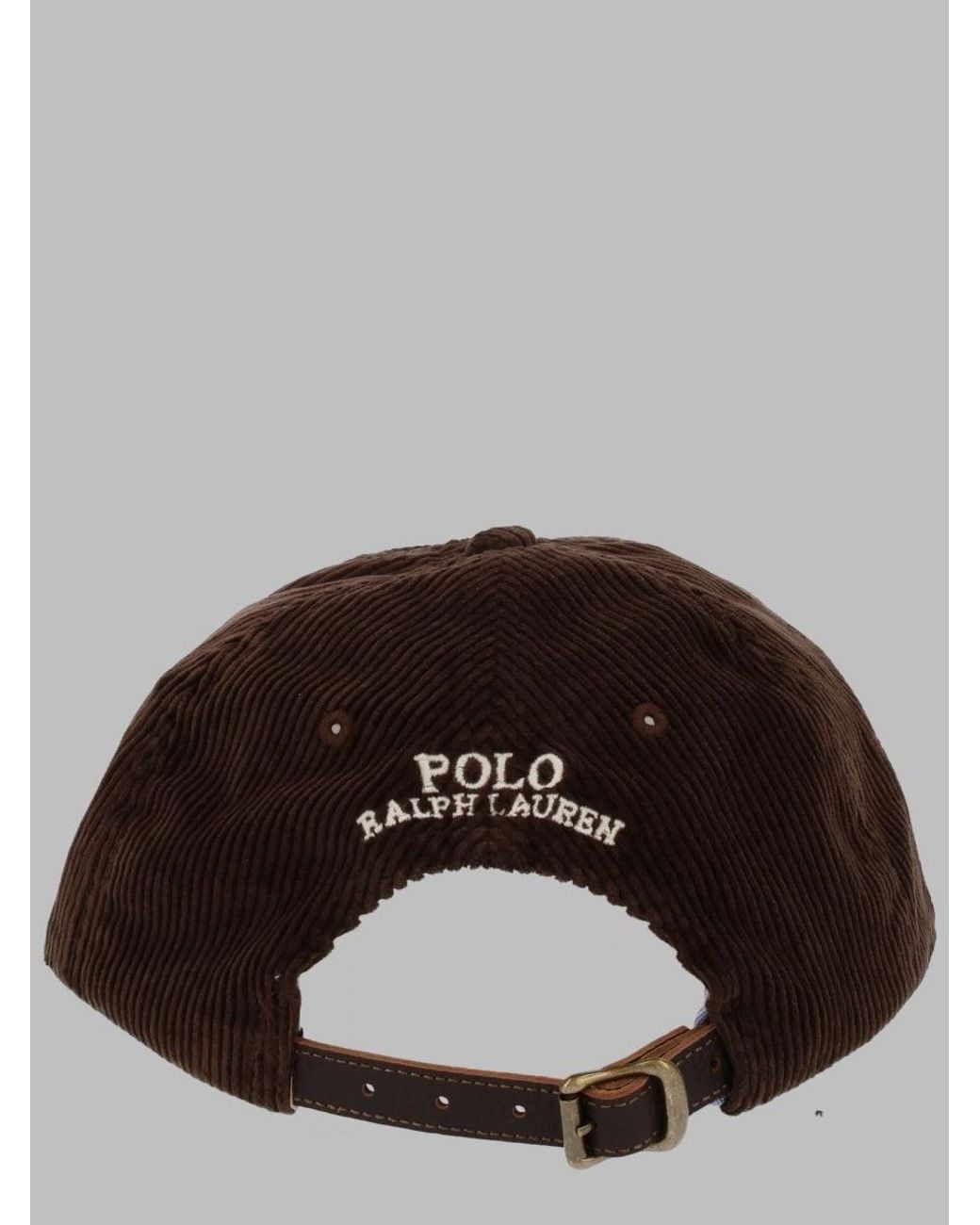 Polo Ralph Lauren Brown Classic Polo-Style Bucket Hat For for men