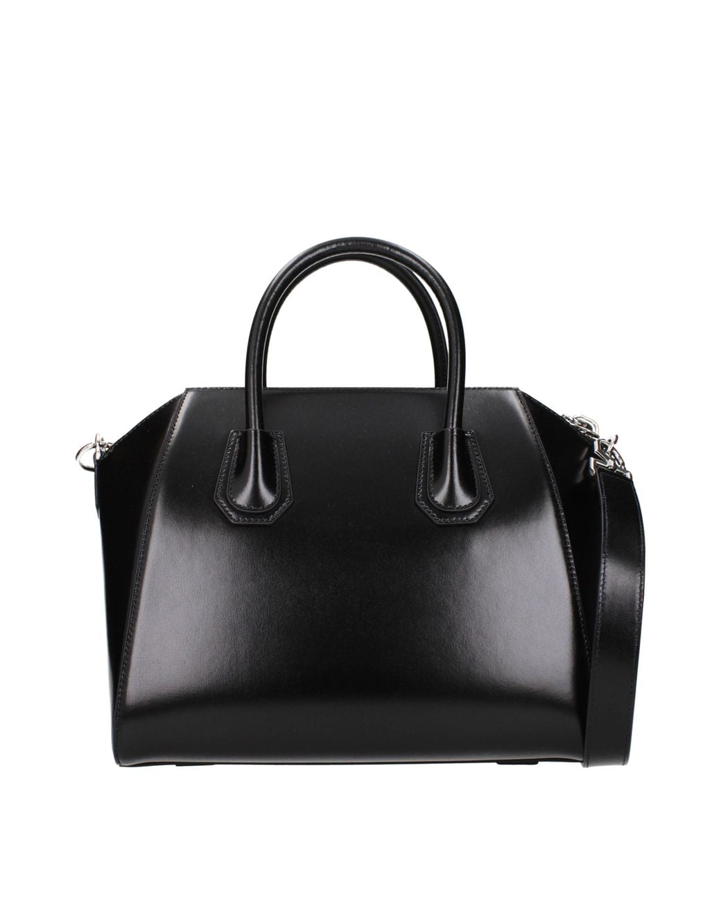 Givenchy Black Antigona Handbag Leather