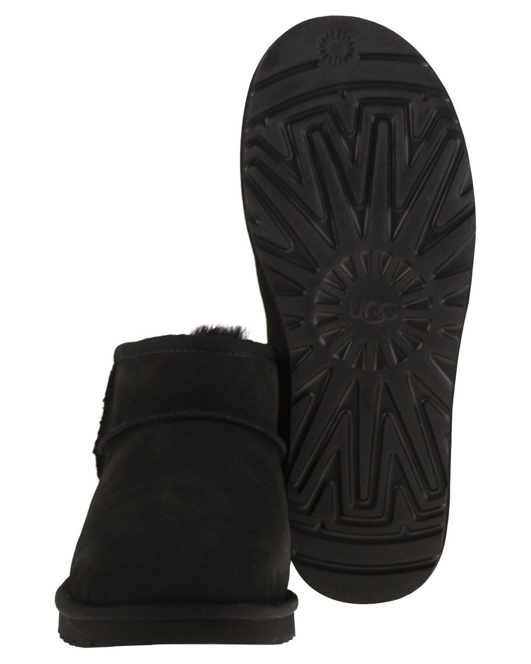 Ugg Black Classic Ultra Mini for men