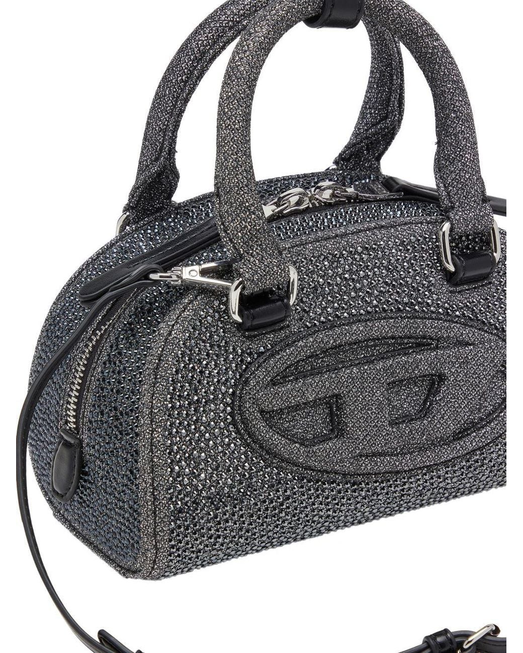 DIESEL Black 1Dr Dome Crossbody Bag