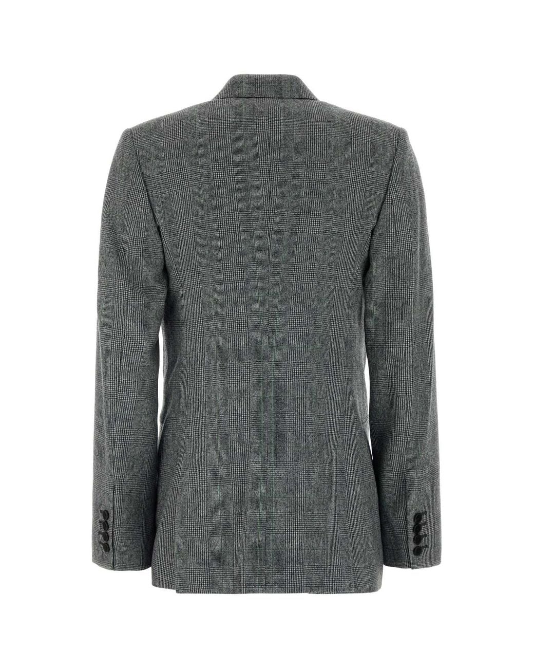 Givenchy Gray Double Breasted Jacket