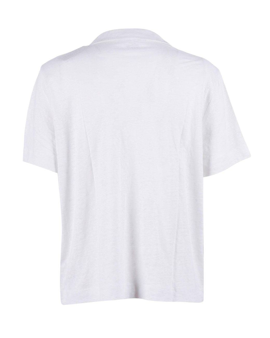 Filatures Du Lion White Polo Mc 001.Blanc