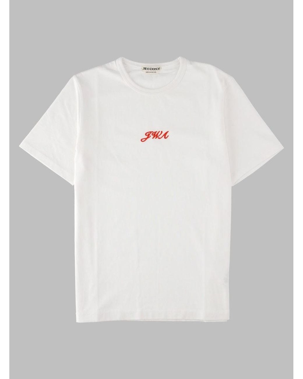 J.W. Anderson White Cotton T-Shirt