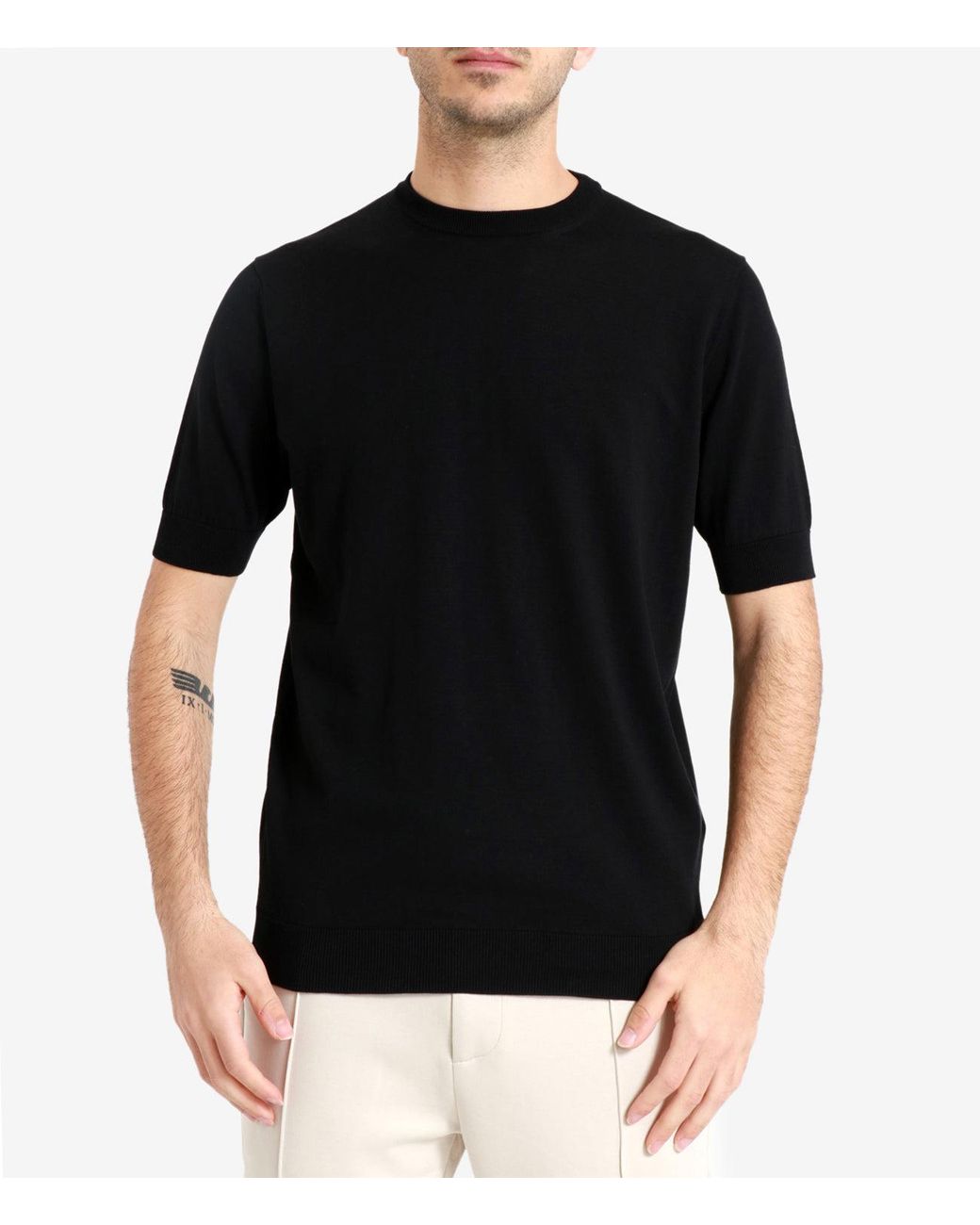 Filippo De Laurentis Black Sweaters