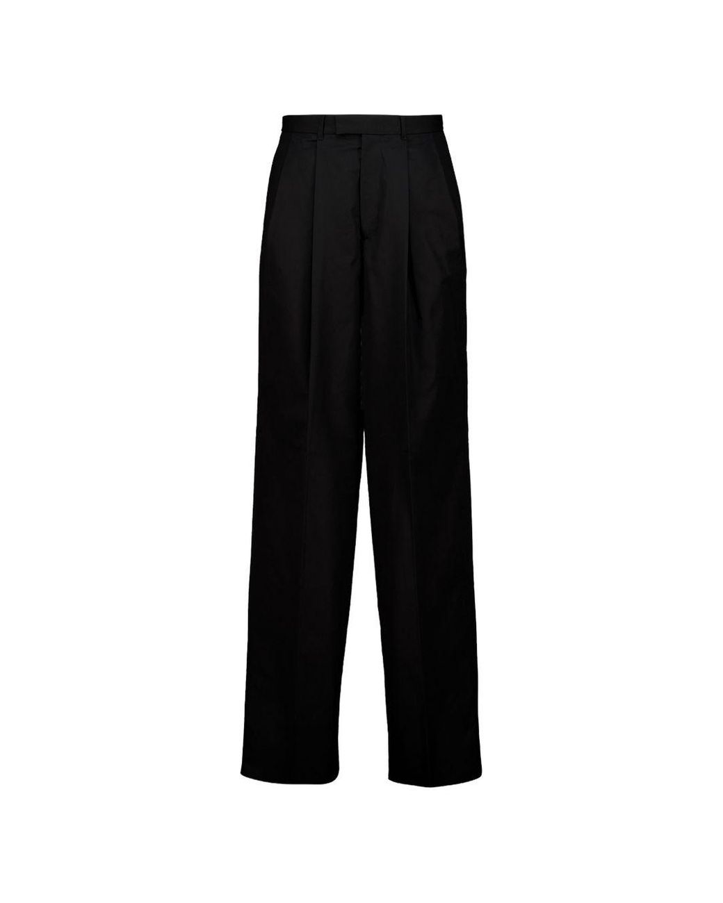 Givenchy Black Cotton Trousers for men