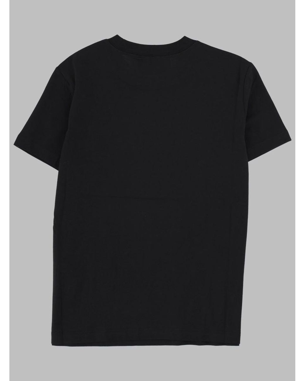 Versace Jeans Couture Black Graphic Short-Sleeve T-Shirt