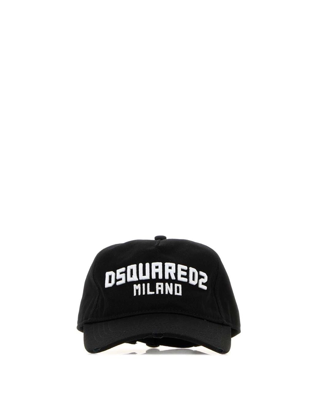 DSquared² Black Cotton Baseball Cap