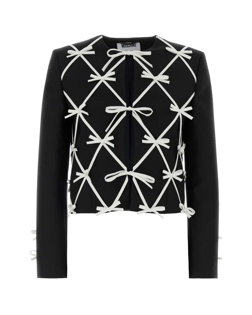 Moschino Black Wool Blazer