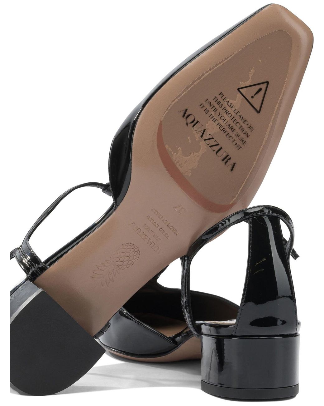 Aquazzura Black "sorbonne 35 Mm" Pumps