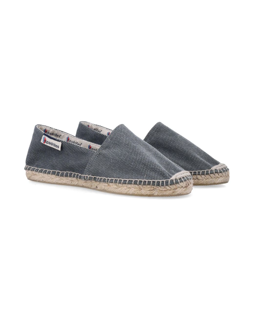 Espadrilles Gray Flat Shoes