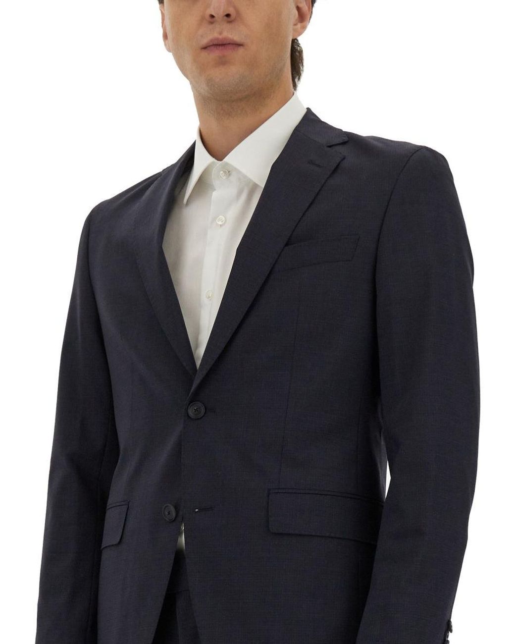 Boss Blue Slim Fit Dress for men