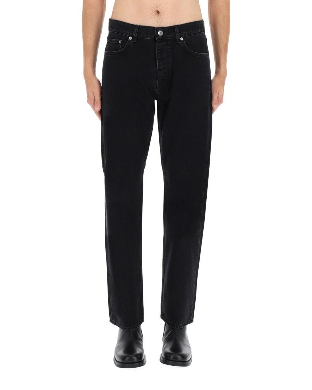 sunflower Black Cotton Jeans for men