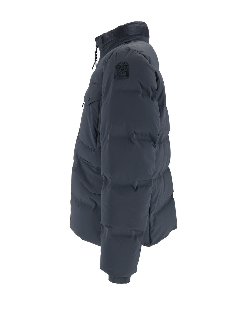 Parajumpers Blue North Twin Padded Quilted Down Jacket