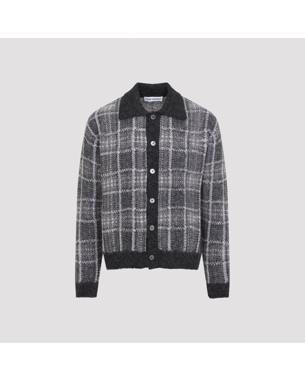 Our Legacy Gray Evening Polo Sweater Polo Neck for men