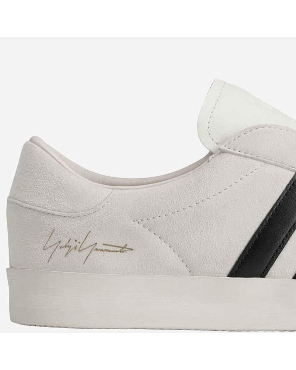 Y-3 White Gazelle Sneakers