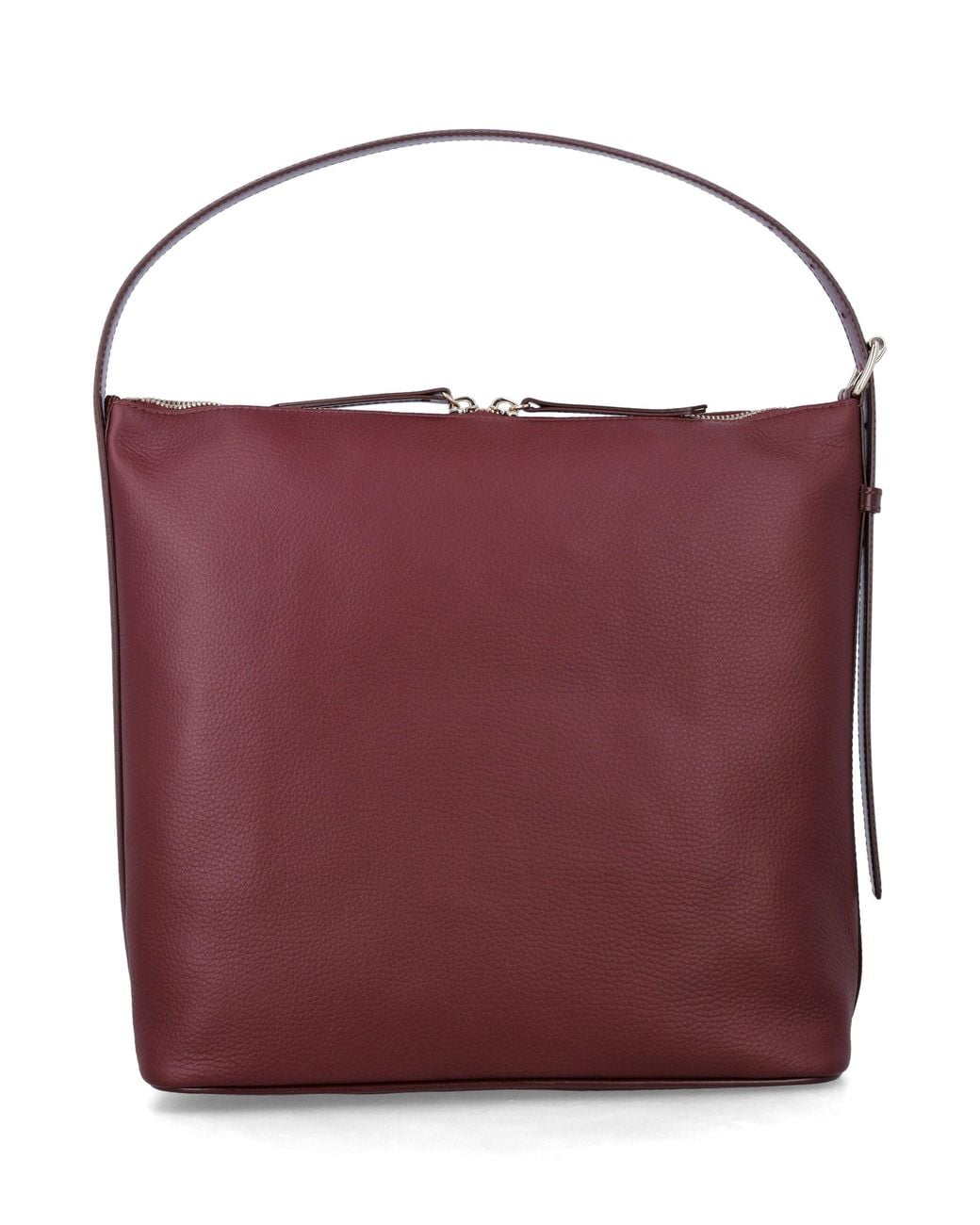 A.P.C. Purple A. P.C. Leather Shoulder Bag