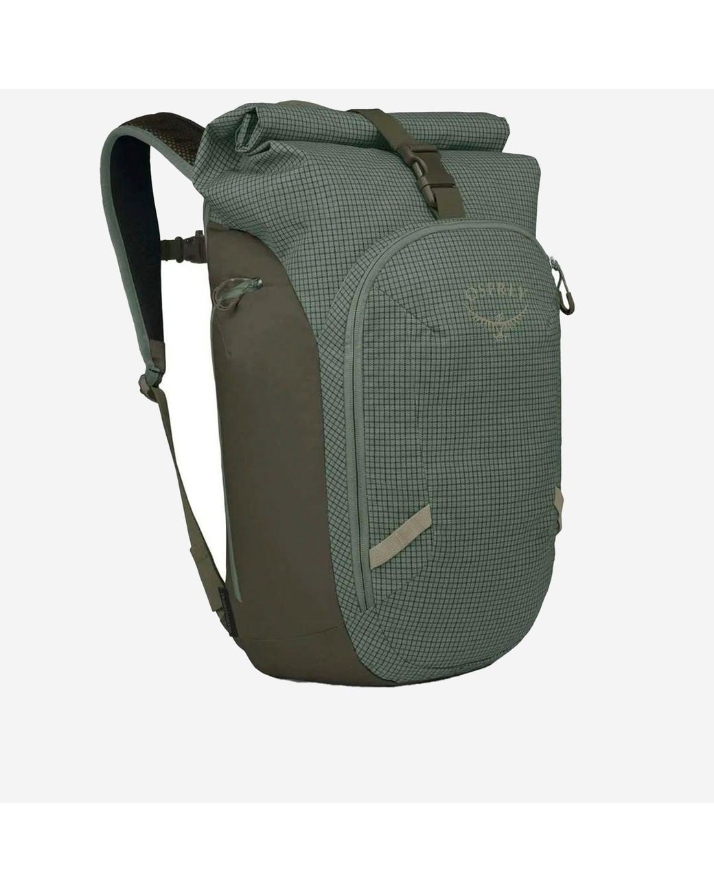Osprey Green Transporter Roll Top Backpack for men
