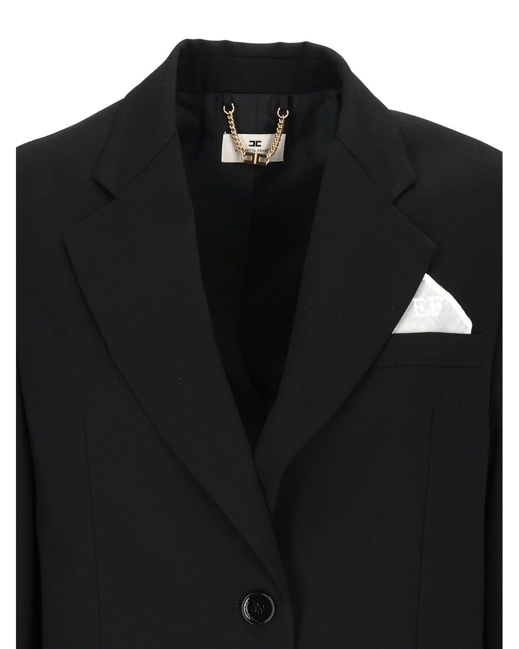Elisabetta Franchi Giacca in het Black