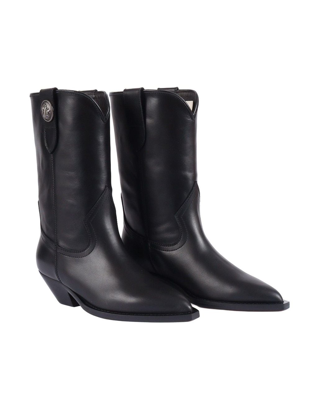 Via Roma 15 Black Tex New Orecchia Con Bottone