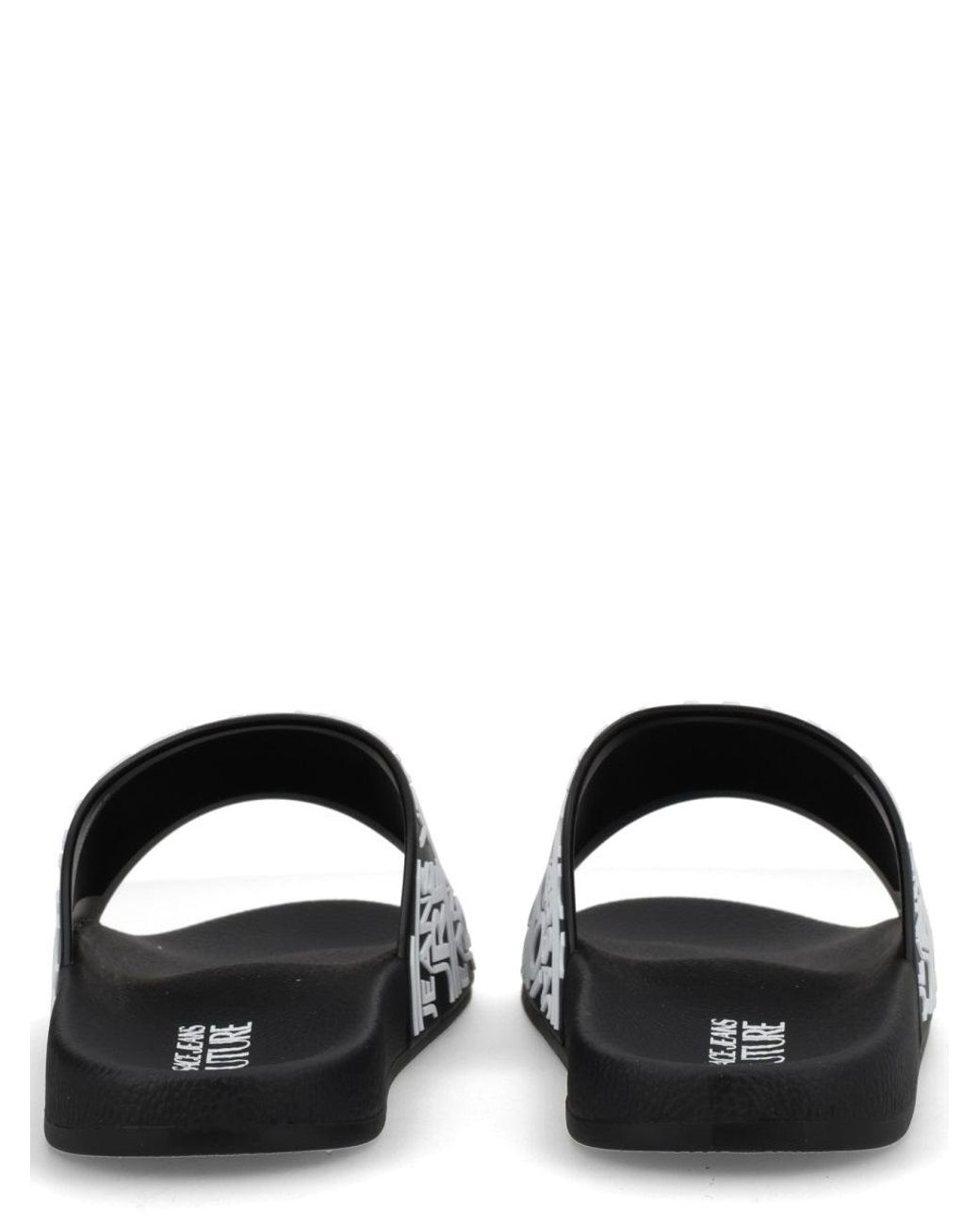 Versace Jeans Couture White Elastane Flats
