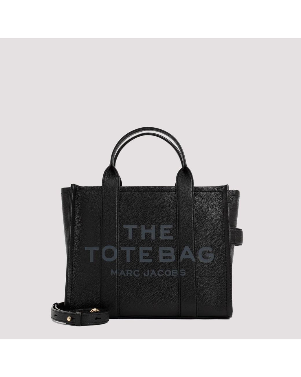 Marc Jacobs Black The Leather Small Tote Bag