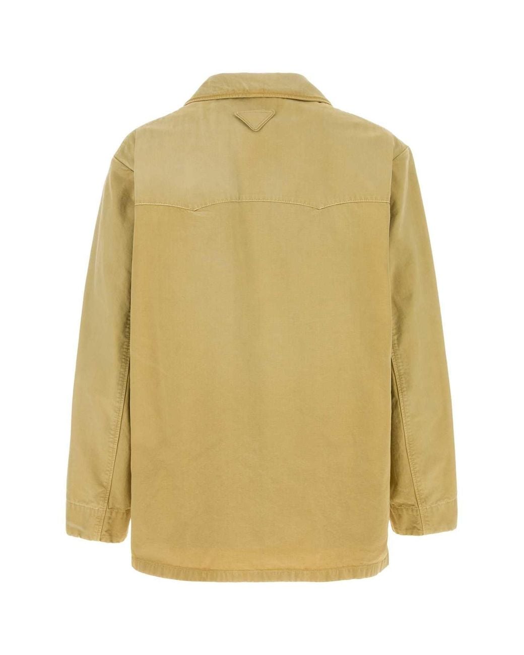 Prada Yellow Cotton Jacket