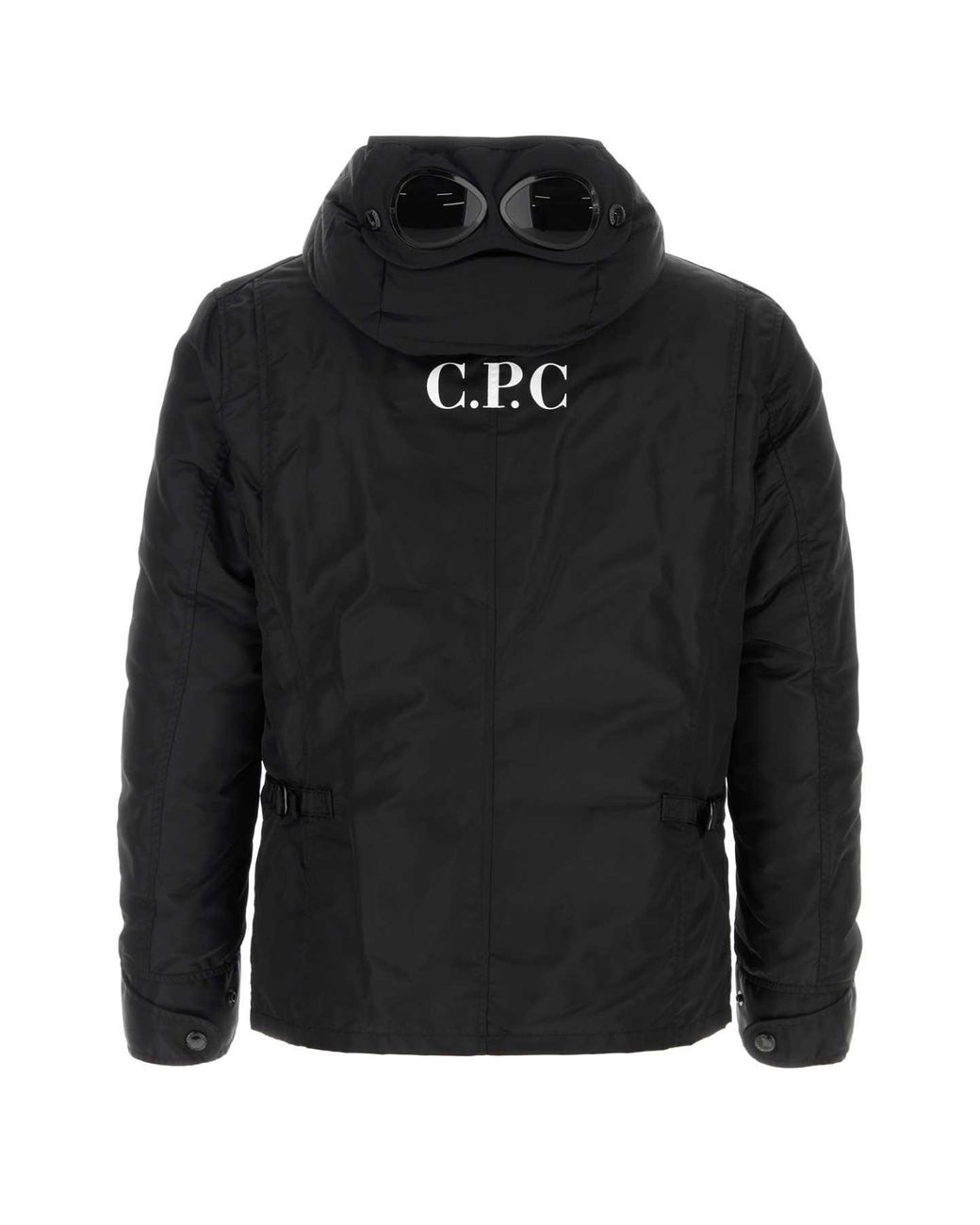 Junya Watanabe Black Nylon X Cp Company Down Jacket for men