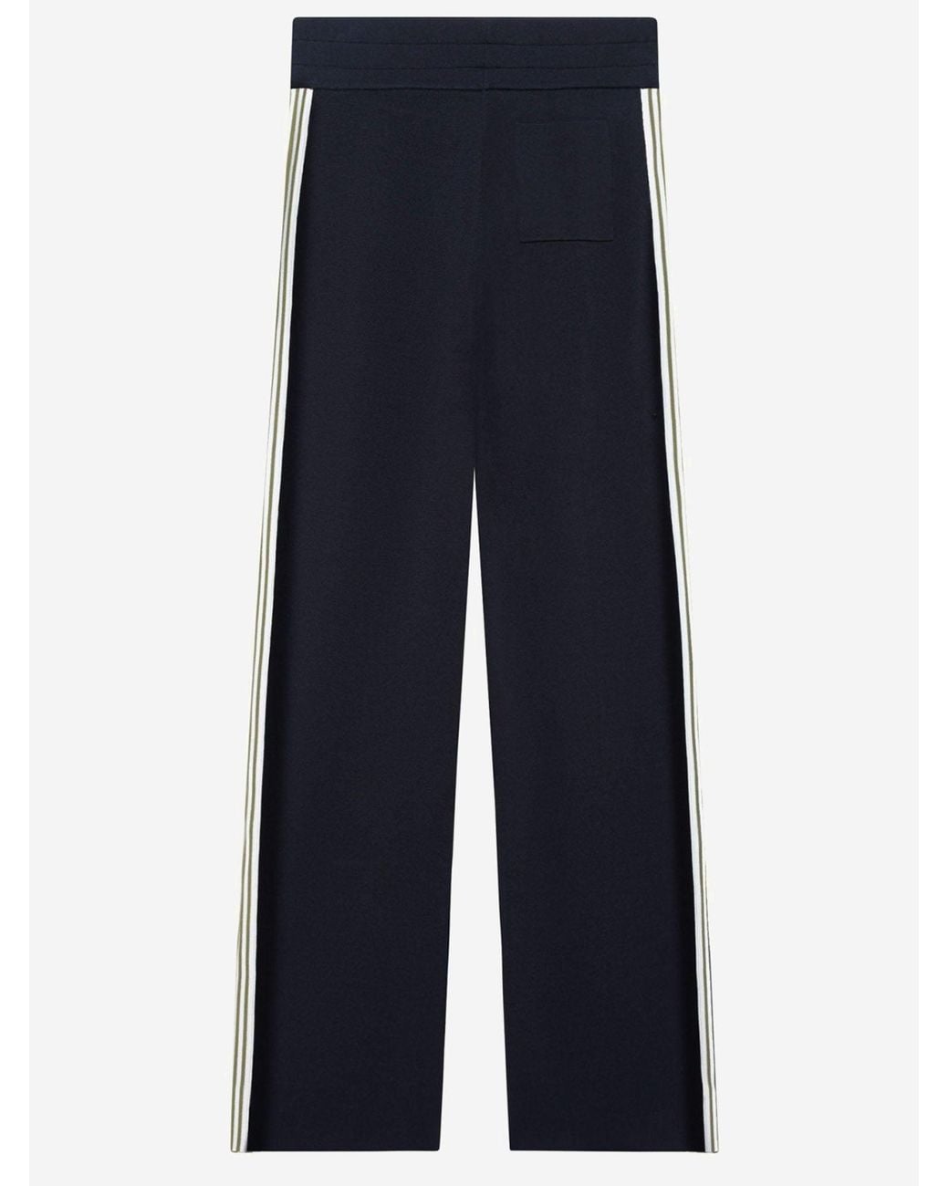 Autry Blue Viscose Knit Jogging Pants