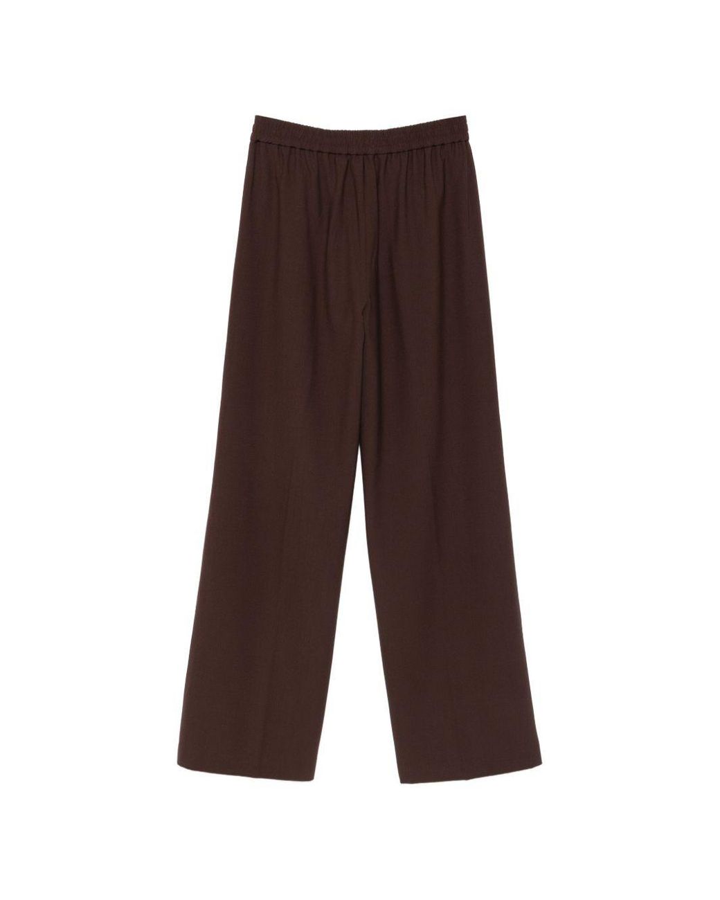 Closed Brown Wimona Wool Blend Trousers