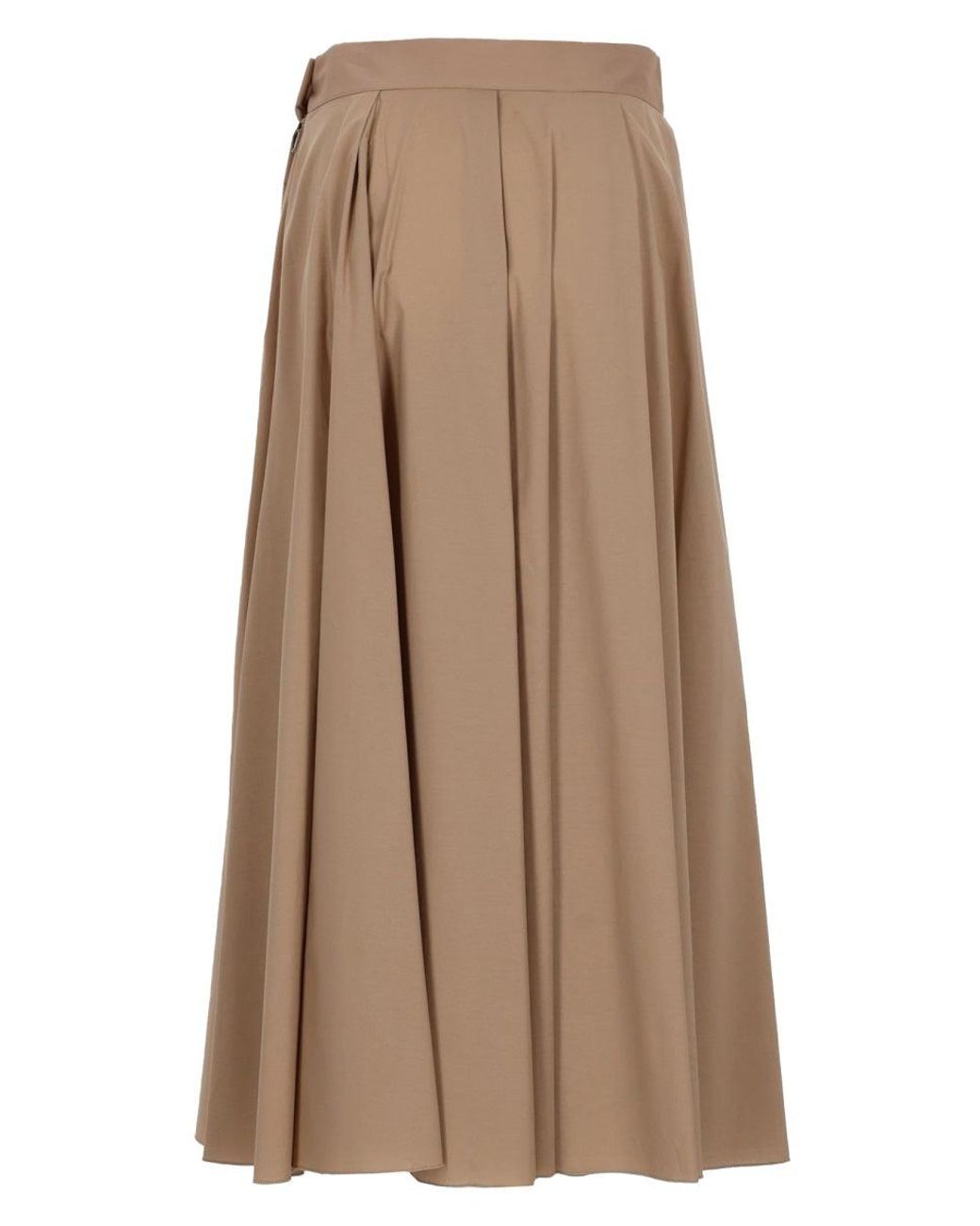 Fay Brown Regular Fit Skirt