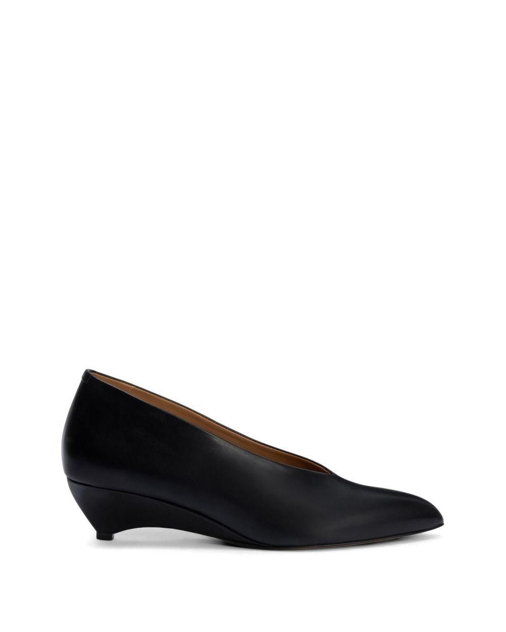 Jil Sander Blue Arc Lederpumps