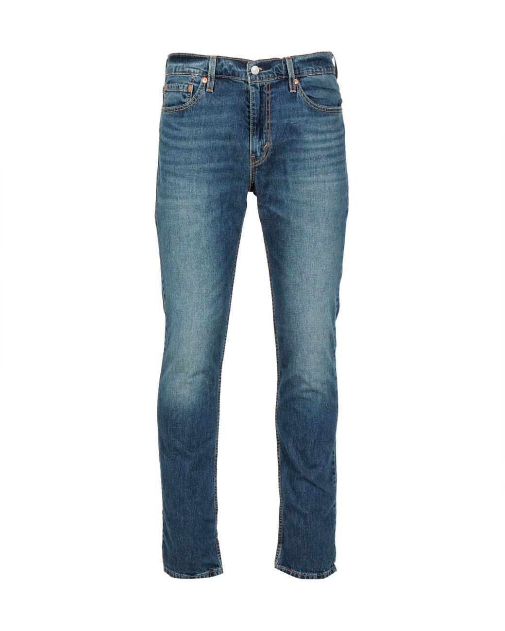 Levi's Jeans Donker Denim in het Blue