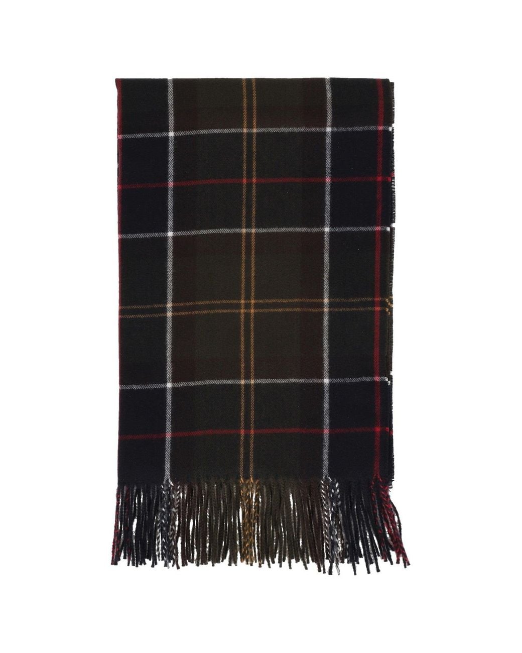 Barbour Black Stanway Tartan Wrap