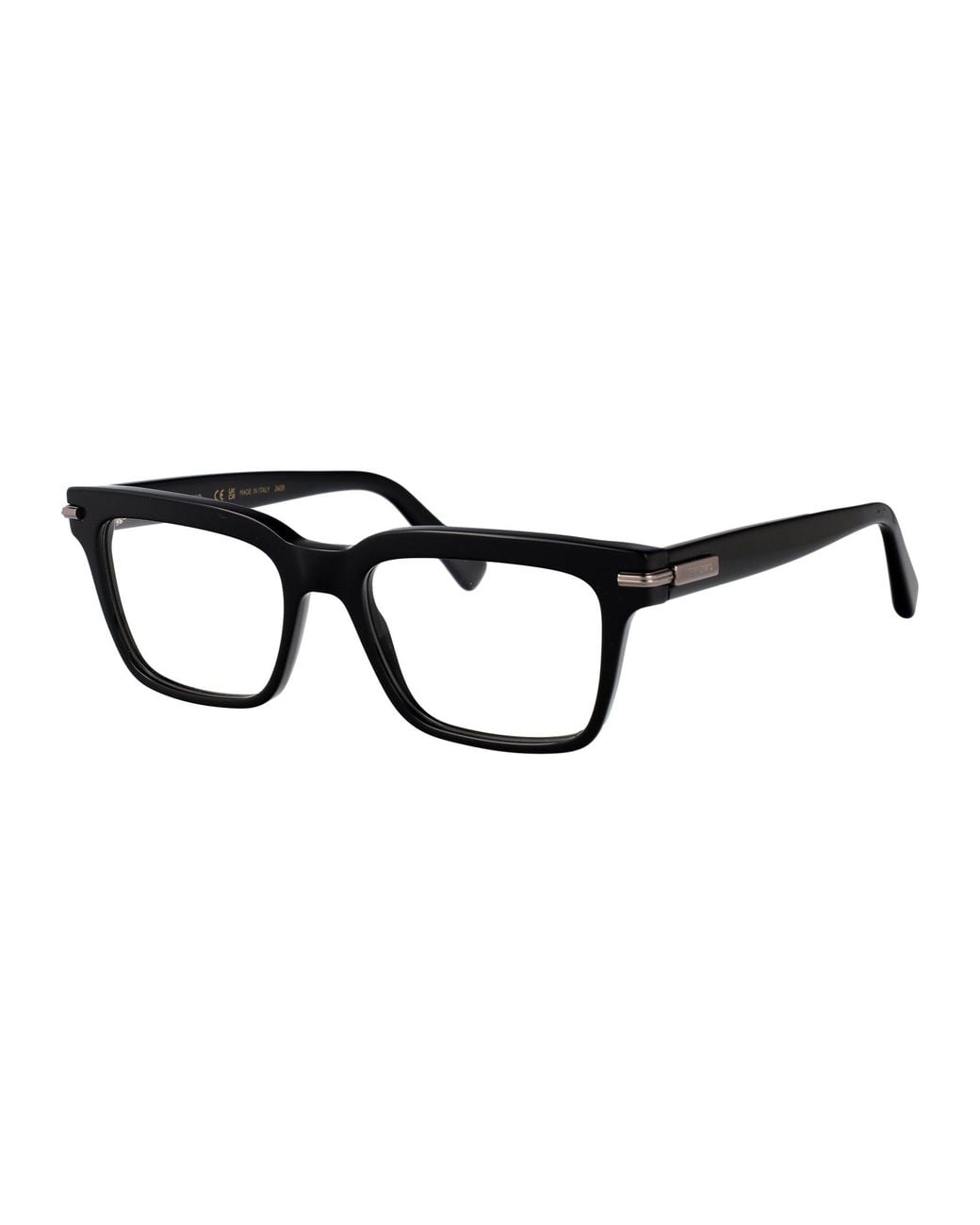 Ferragamo Black Acetate Glasses for men