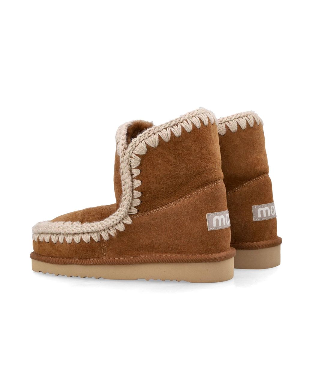 Mou Brown Flat Shoes