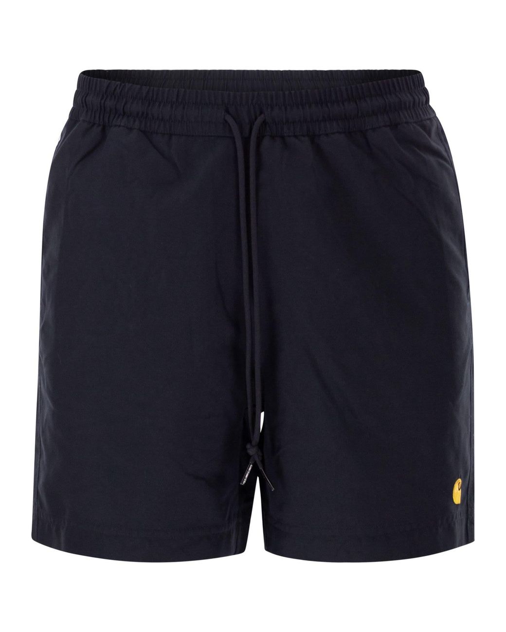 Carhartt Blue Beach Shorts With Logo
