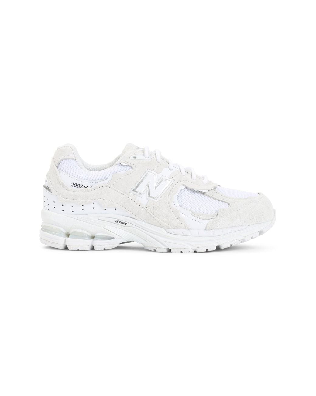 New Balance White Textile 2002 Sneakers