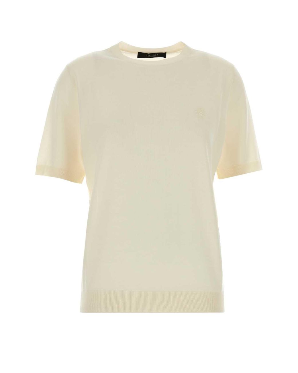Gucci Natural Off Crew Neck Sweater