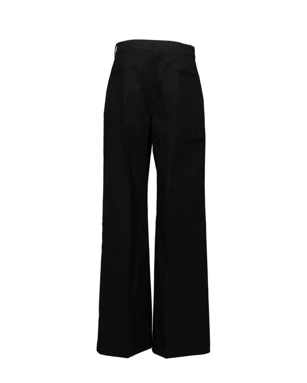 Rick Owens Black Trousers for men