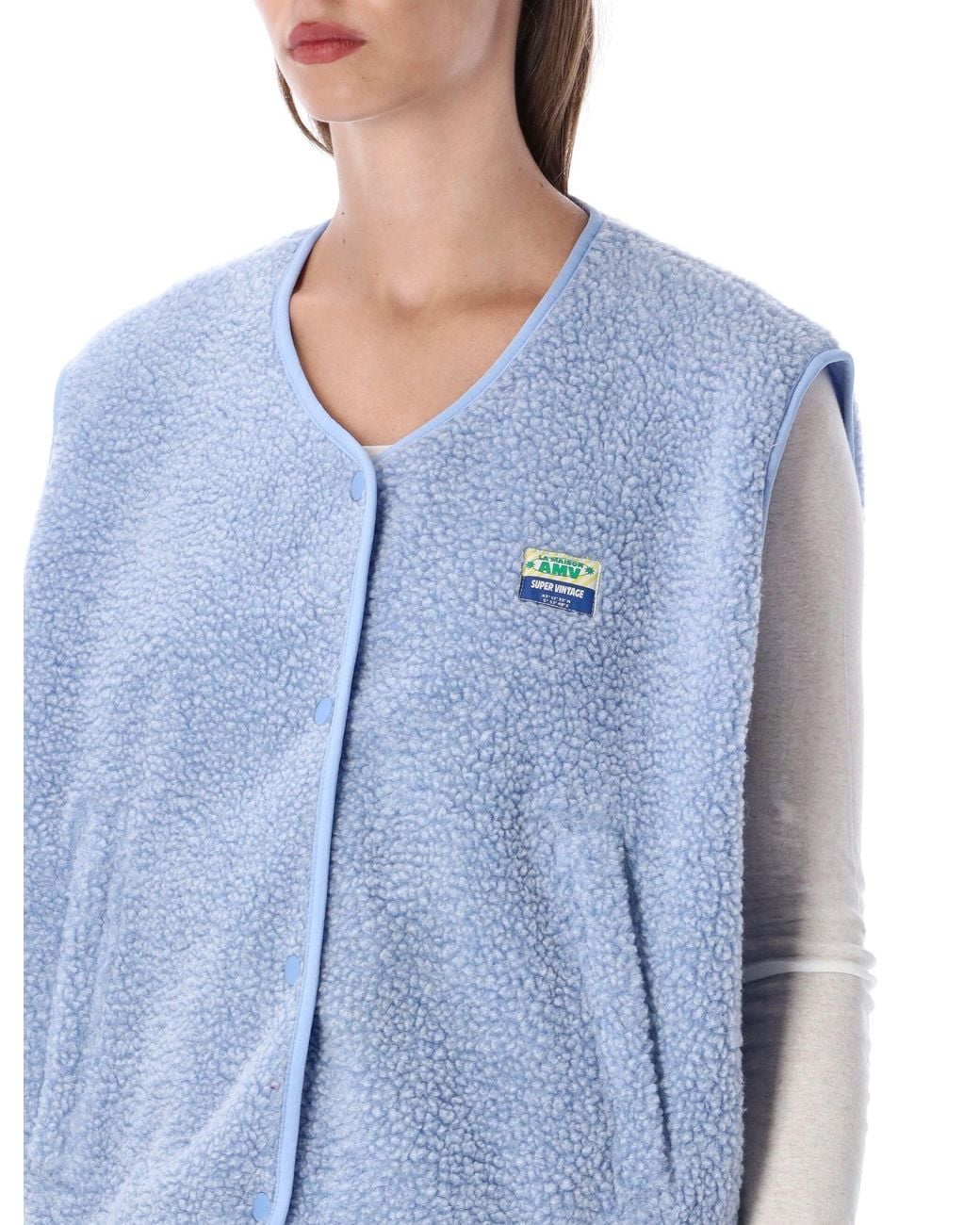 American Vintage Blue Hoktown Vest
