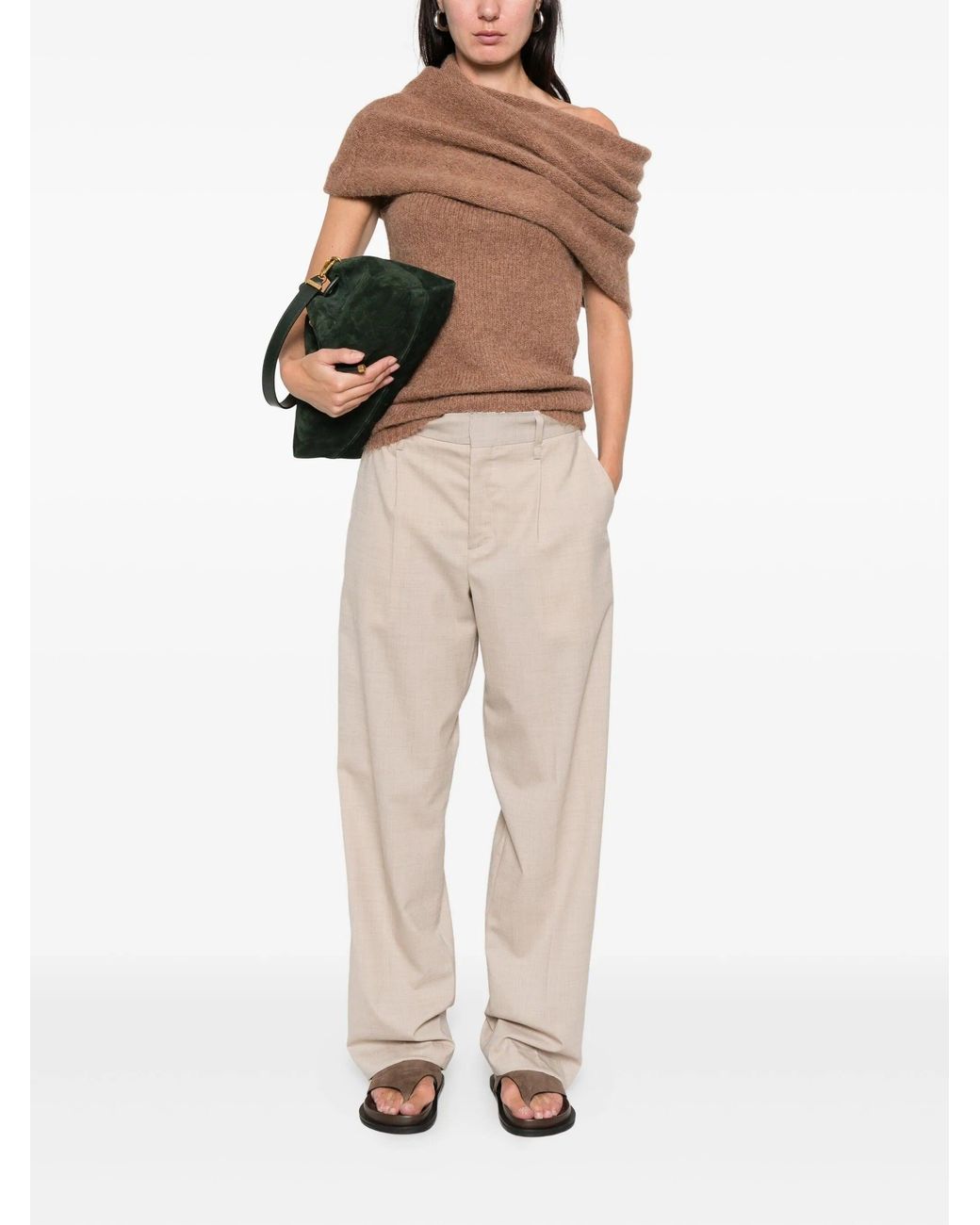 FEDERICO CINA Natural Classic Trousers