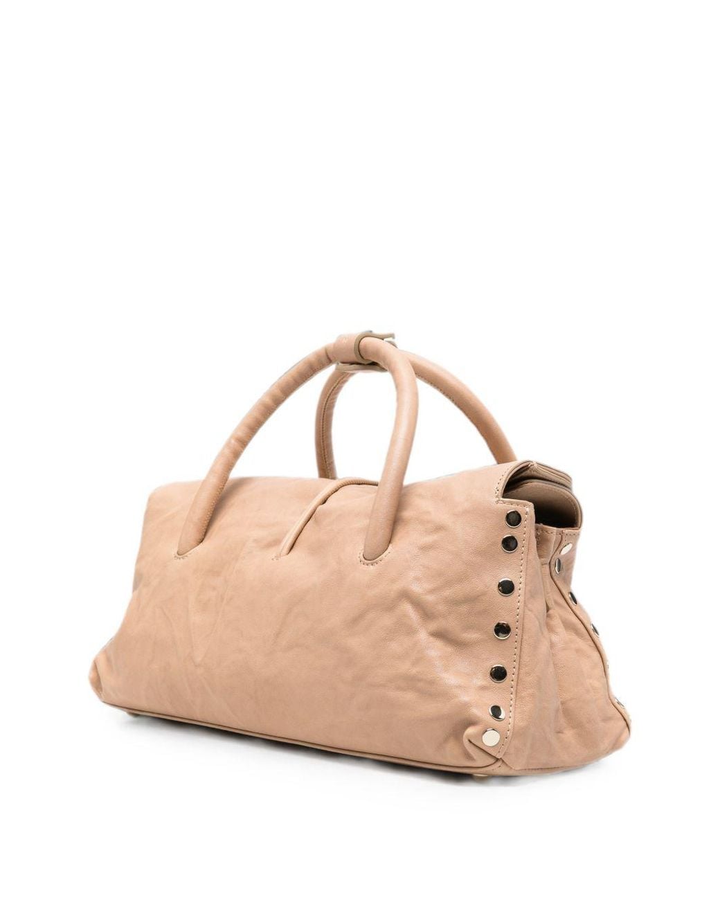 Zanellato Natural Dotta Officina Top Handle Bag