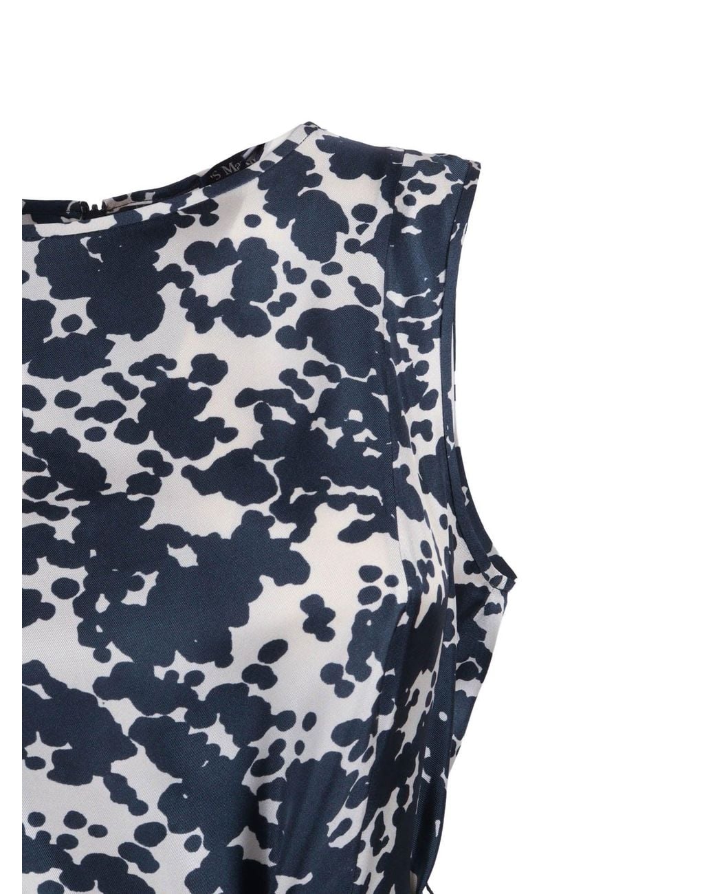 Max Mara Blue Abito Martina