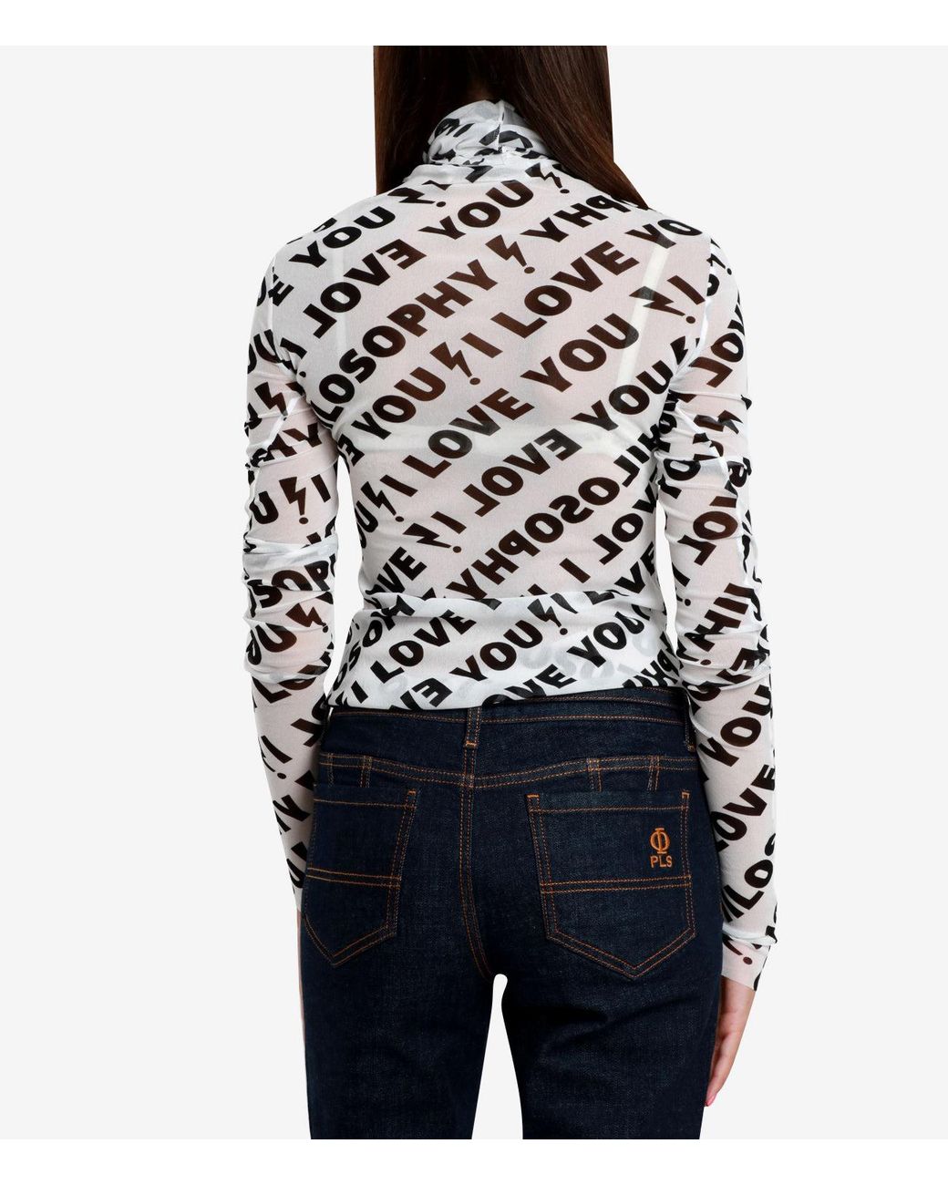 PHILOSOPHY BY LORENZO SERAFINI White Sweaters